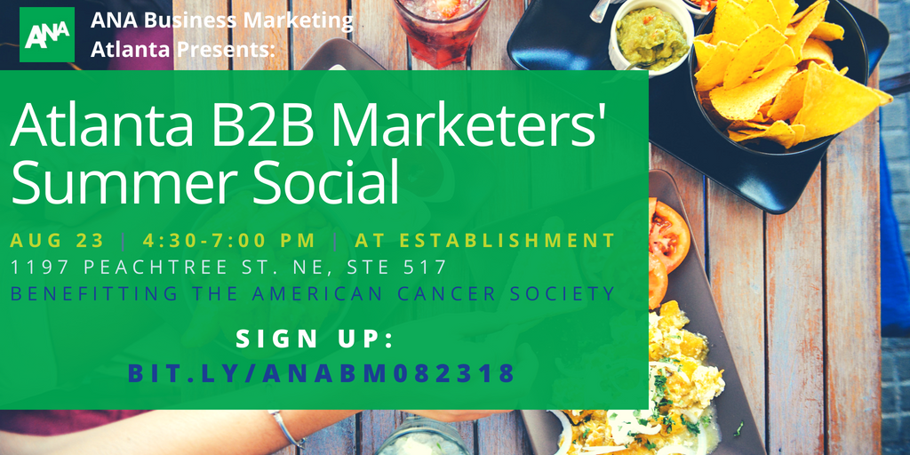 Atlanta B2B Marketers’ Summer Social